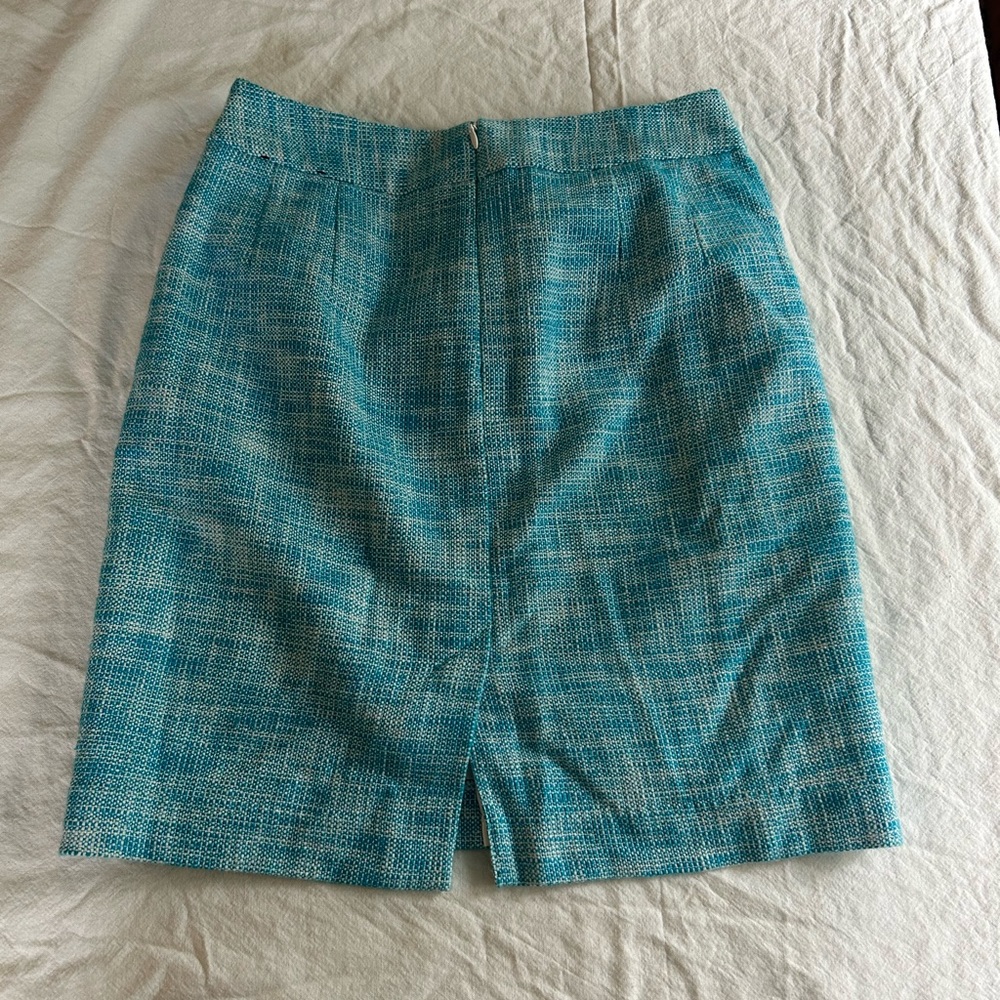 Blue Banana Republic tweed skirt - Picture 3 of 8
